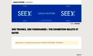 La-galerie-louisvuitton.seetickets.com thumbnail