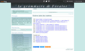 La-grammaire-de-forator.over-blog.fr thumbnail