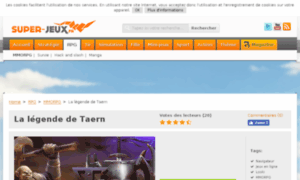 La-legende-de-taern.browsergames.fr thumbnail