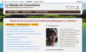 La-minute-de-conscience.com thumbnail
