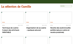 La-selection-de-camille.com thumbnail