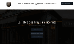 La-table-des-troys.com thumbnail