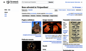 La.wikipedia.org thumbnail