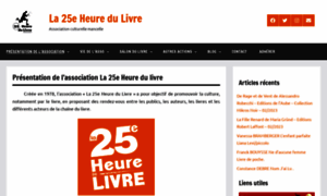 La25eheuredulivre.fr thumbnail