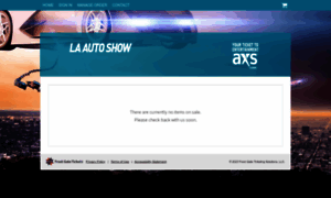 Laautoshow.frontgatetickets.com thumbnail