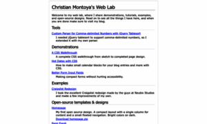 Lab.christianmontoya.com thumbnail