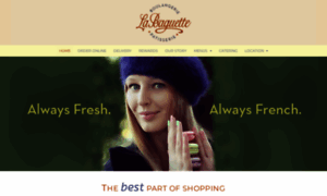 Labaguettefrenchbakery.com thumbnail