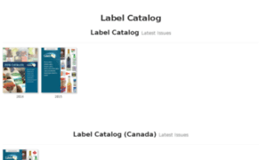 Labeldigitalcatalog.com thumbnail