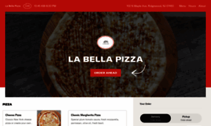 Labellapizzamenu.com thumbnail