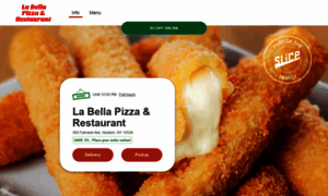 Labellapizzarestaurantmenu.com thumbnail