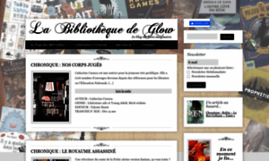 Labibliothequedeglow.fr thumbnail