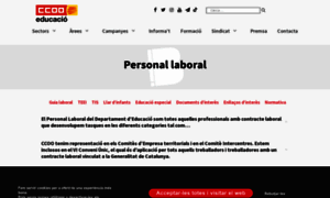 Laborals.ccoo.cat thumbnail