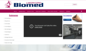 Laboratoriobiomed.cl thumbnail