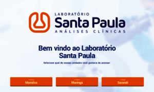 Laboratoriosantapaula.com.br thumbnail