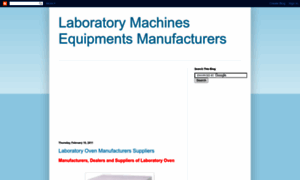 Laboratorymachinesequipments.blogspot.com thumbnail