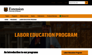 Labored.missouri.edu thumbnail