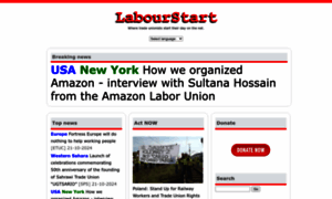 Labourstart.org thumbnail