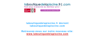 Laboutiquedelapiscine.fr thumbnail