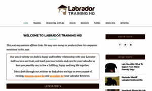Labradortraininghq.com thumbnail