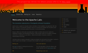 Labs.apache.org thumbnail