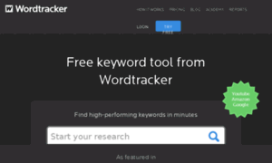 Labs.wordtracker.com thumbnail