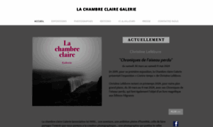 Lachambreclairegalerie.fr thumbnail