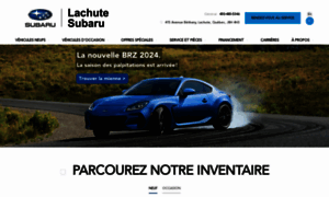 Lachutesubaru.ca thumbnail