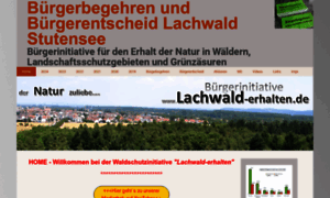 Lachwald-erhalten.de thumbnail