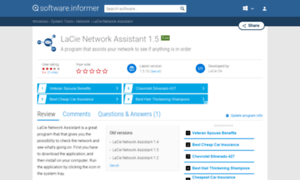 Lacie-network-assistant.software.informer.com thumbnail