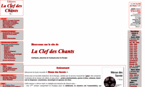 Laclefdeschants.free.fr thumbnail