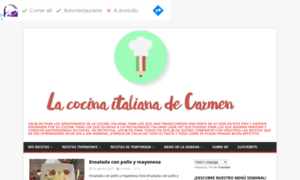 Lacocinaitalianadecarmen.com thumbnail