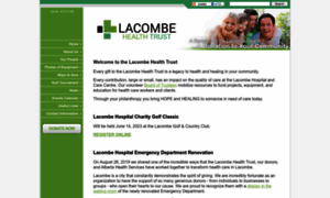 Lacombehealthtrust.com thumbnail