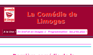 Lacomediedelimoges.fr thumbnail