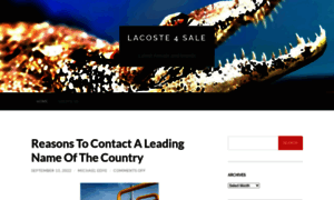 Lacoste4sale.com thumbnail