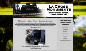 Lacrossmonuments.com thumbnail