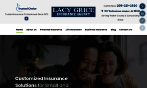 Lacygriceinsurance.com thumbnail