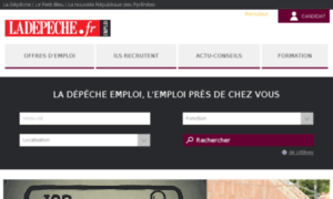 Ladepeche-emploi.fr thumbnail