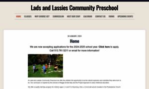 Ladsandlassiespreschool.org thumbnail