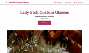 Lady-etch-custom-glasses.business.site thumbnail