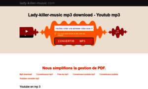 Lady-killer-music.com thumbnail