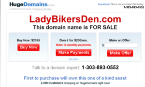 Ladybikersden.com thumbnail