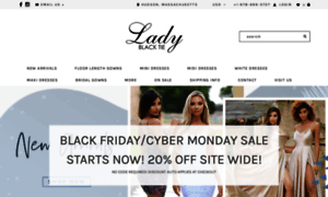 Ladyblacktie.com thumbnail