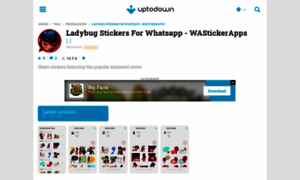 Ladybug-stickers-for-whatsapp-wastickerapps.en.uptodown.com thumbnail