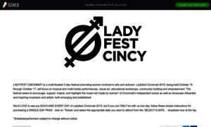 Ladyfestcincinnati2015.sched.org thumbnail