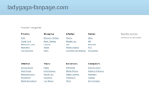 Ladygaga-fanpage.com thumbnail