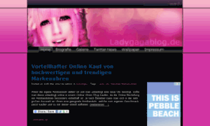 Ladygagablog.de thumbnail