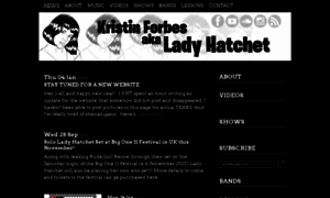 Ladyhatchet.com thumbnail