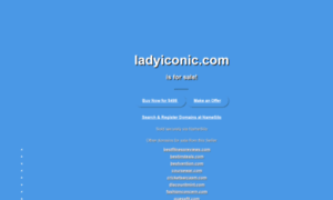 Ladyiconic.com thumbnail