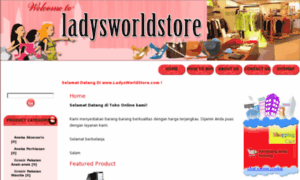 Ladysworldstore.com thumbnail