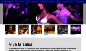 Laescueladelasalsa.com thumbnail